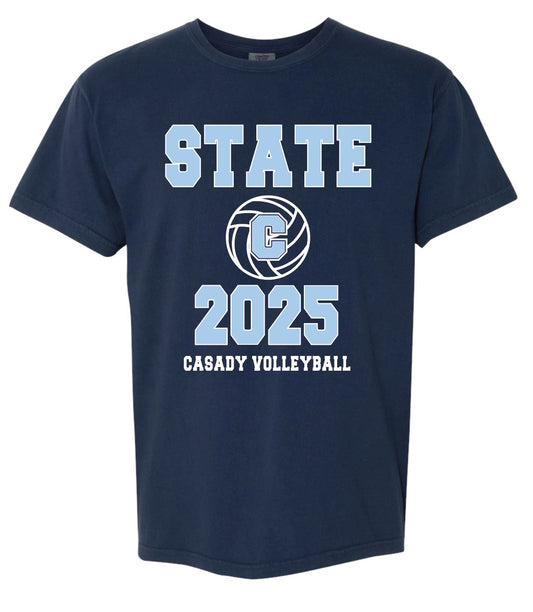 2025 Girls State Volleyball Tee