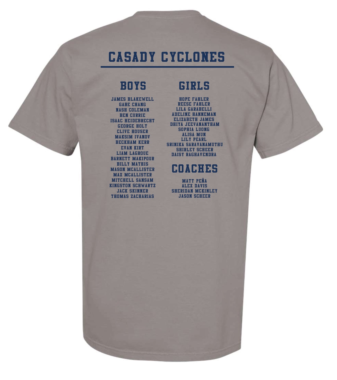 2025 Cross Country State Tee