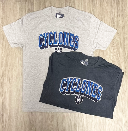 Adult Cyclones Arch and Crest Shirt