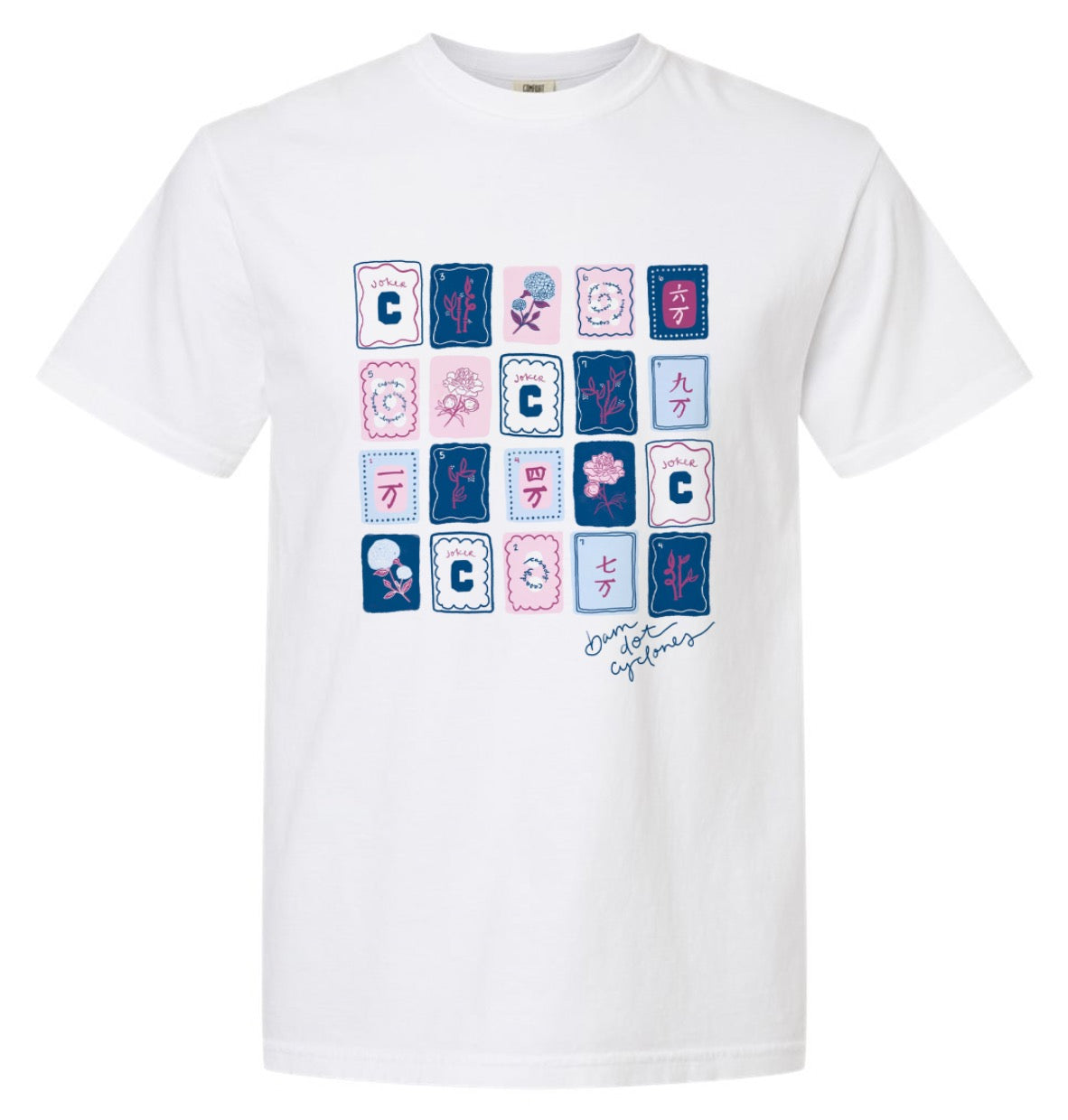 Bam Dot Cyclones Mahjong Tee