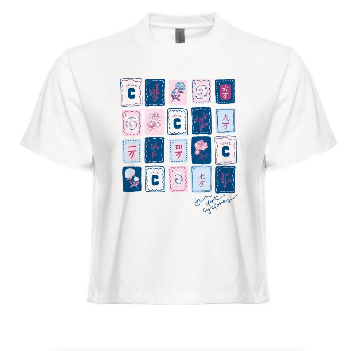 Bam Dot Cyclones Mahjong Tee