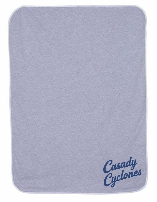 Casady Cyclones Athletic Script Blanket