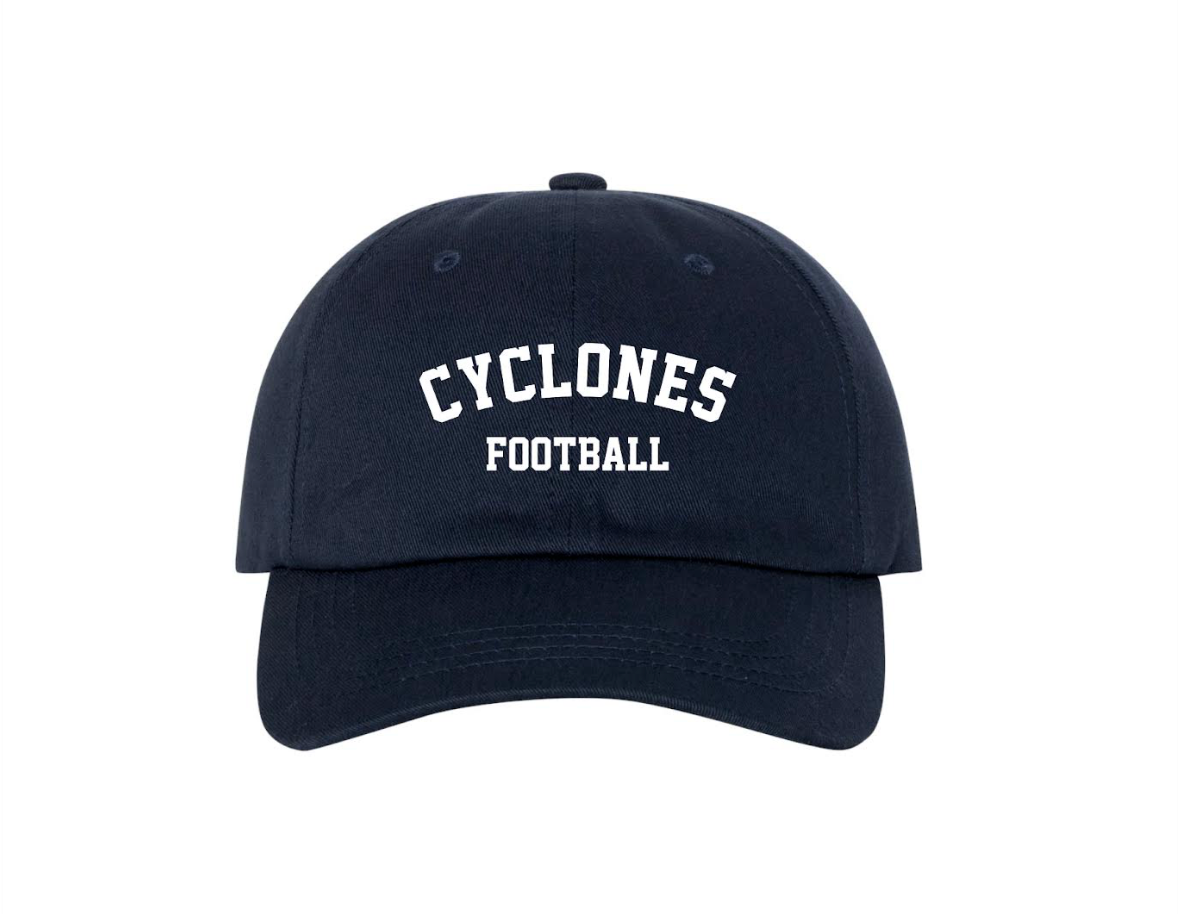 Cyclones Football Adjustable Hat