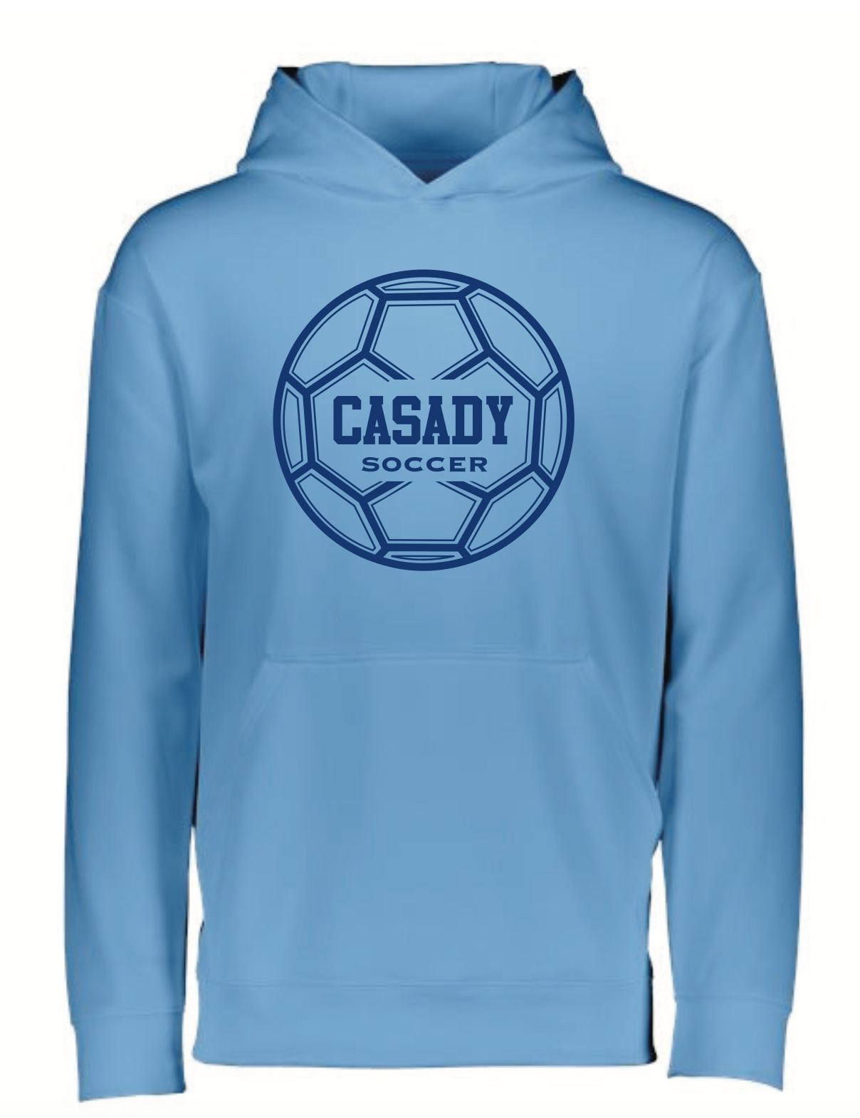 Casady Soccer Ball Performance Hoodie