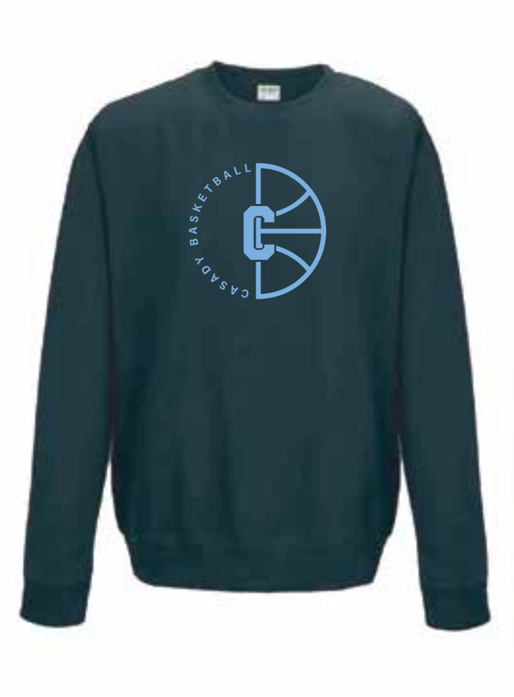 Casady Basketball Crewneck Sweatshirt