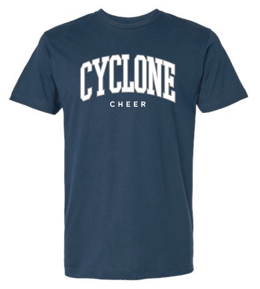 Cyclone Cheer Tee - 2 colors