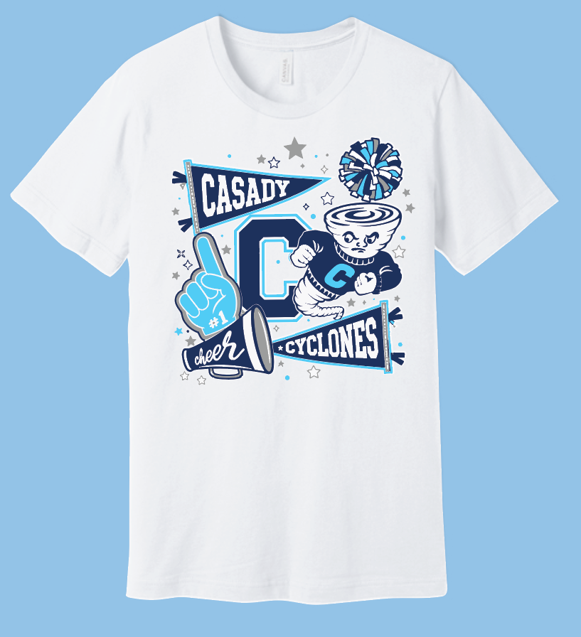 Casady Spirit Glitter Tee