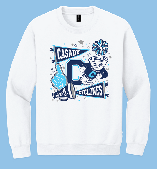 Casady Spirit Glitter Sweatshirt