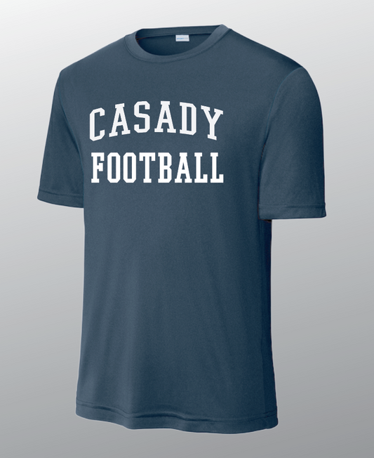 Casady Football Performance Tee