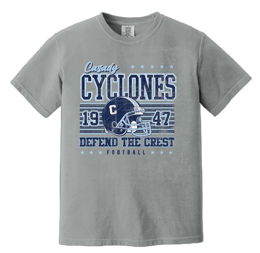 Casady Cyclones 1947 Football Tee