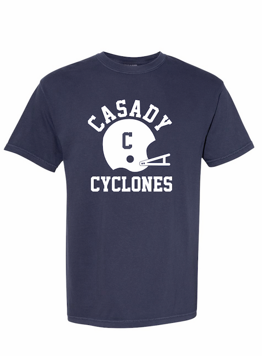 Casady Football Helmet Tee