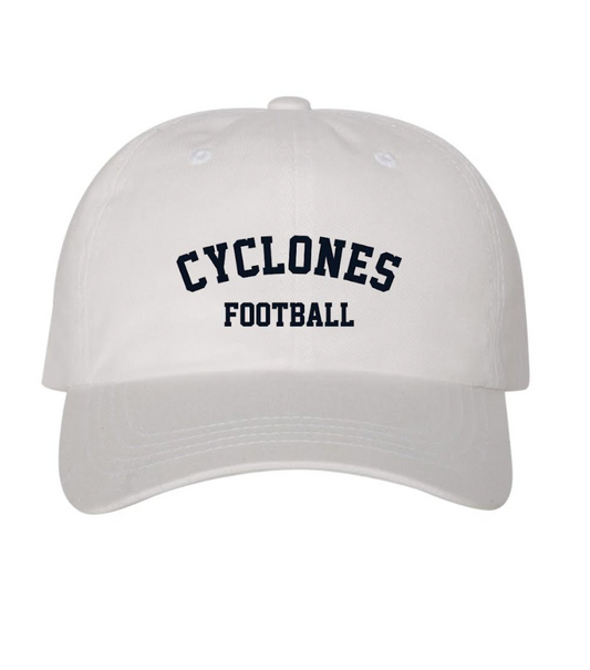 Cyclones Football Adjustable Hat