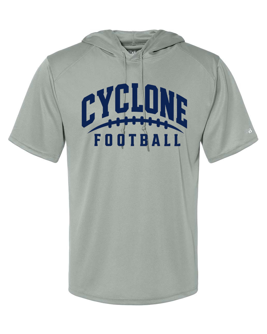 Cyclone Football Shortsleeve Hoodie - 2 colors