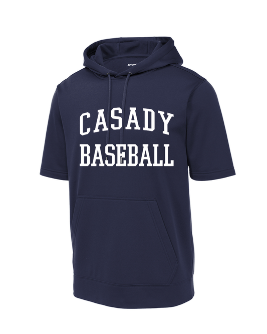 Casady Baseball Short Sleeve Hoodie
