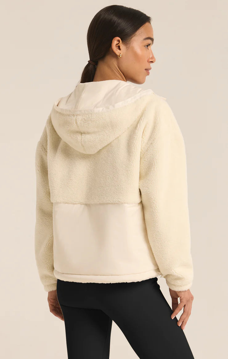 Sherpa Hooded Pullover