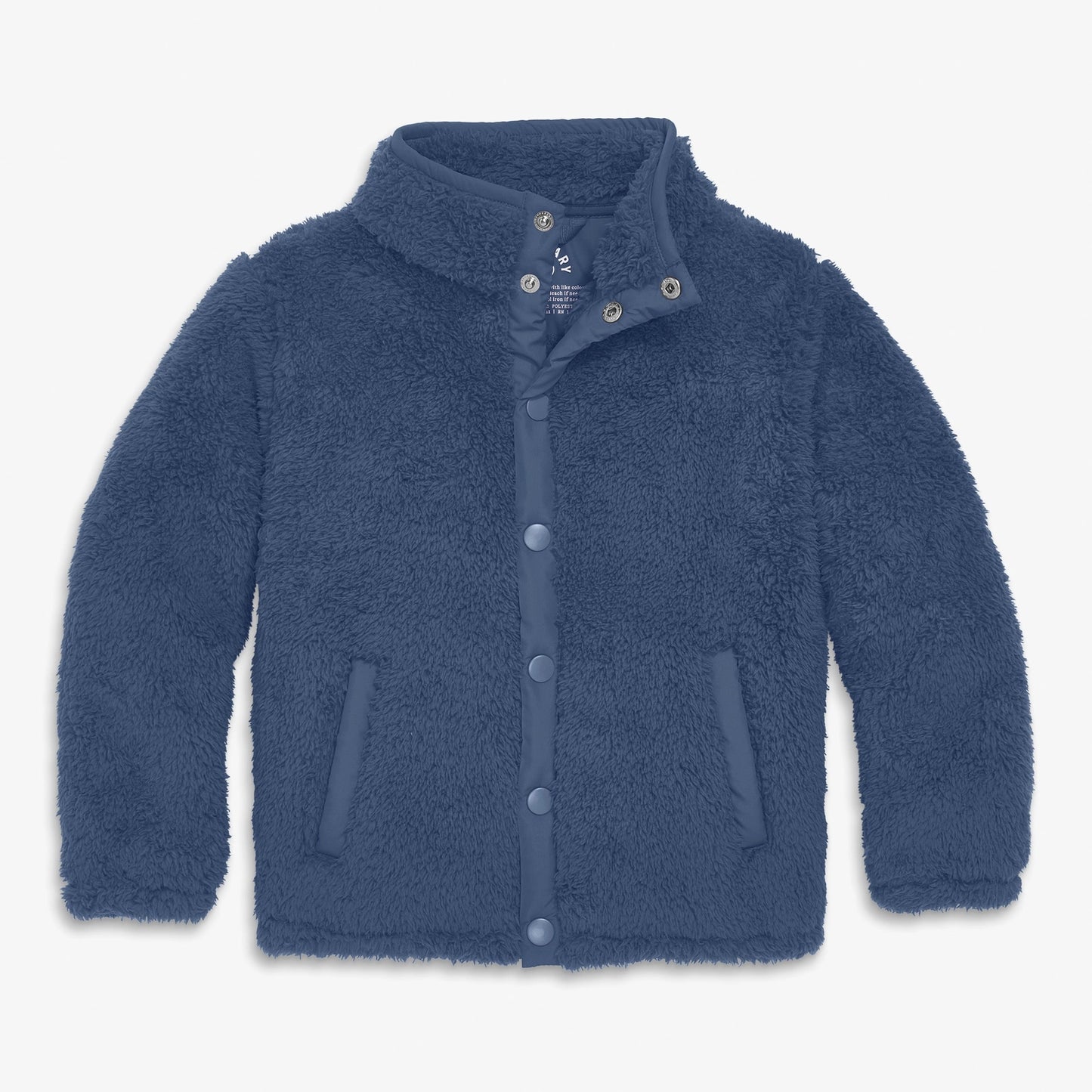 Teddy Fleece Jacket with Crest