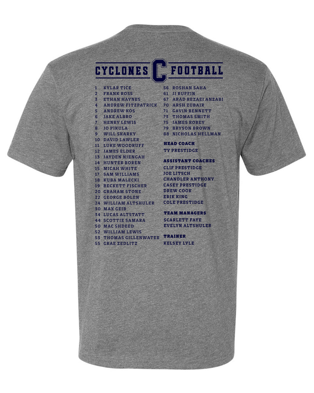 Casady Football 2025 Playoffs Tee