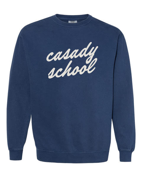 Casady School Script Sweatshirt