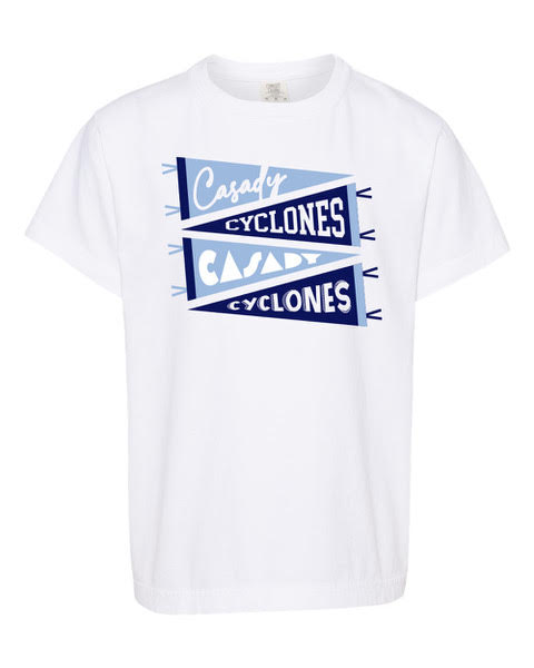 Casady Cyclones Pennant Tee