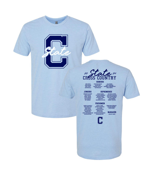 Casady Cross Country State Tee