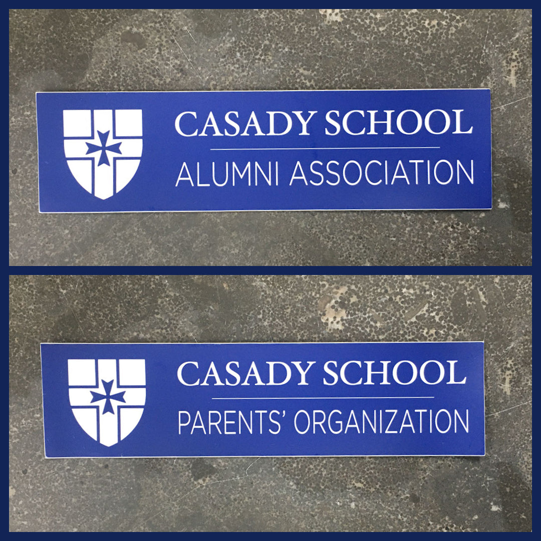Casady School Bumper Stickers