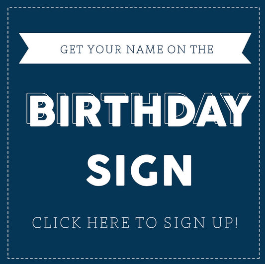 DIGITAL BIRTHDAY SIGN - SIGN UP